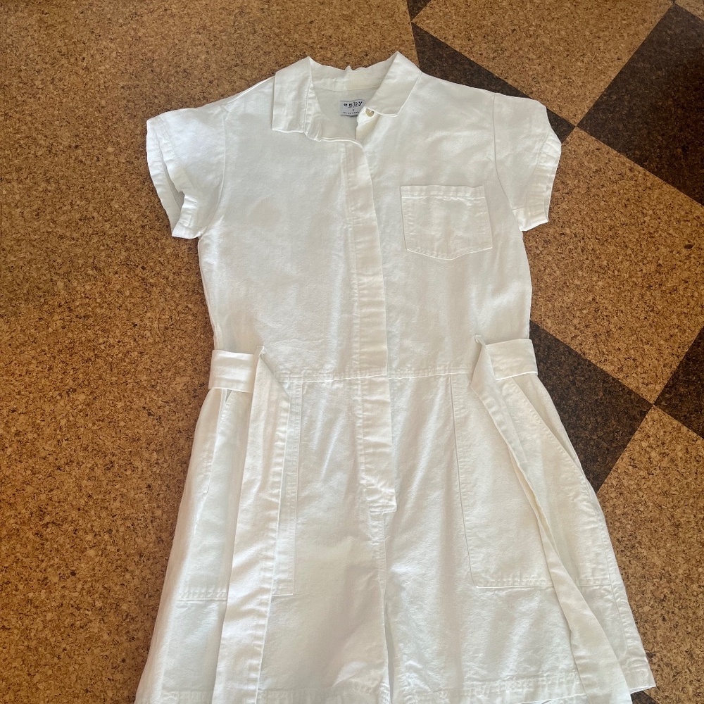 White Romper